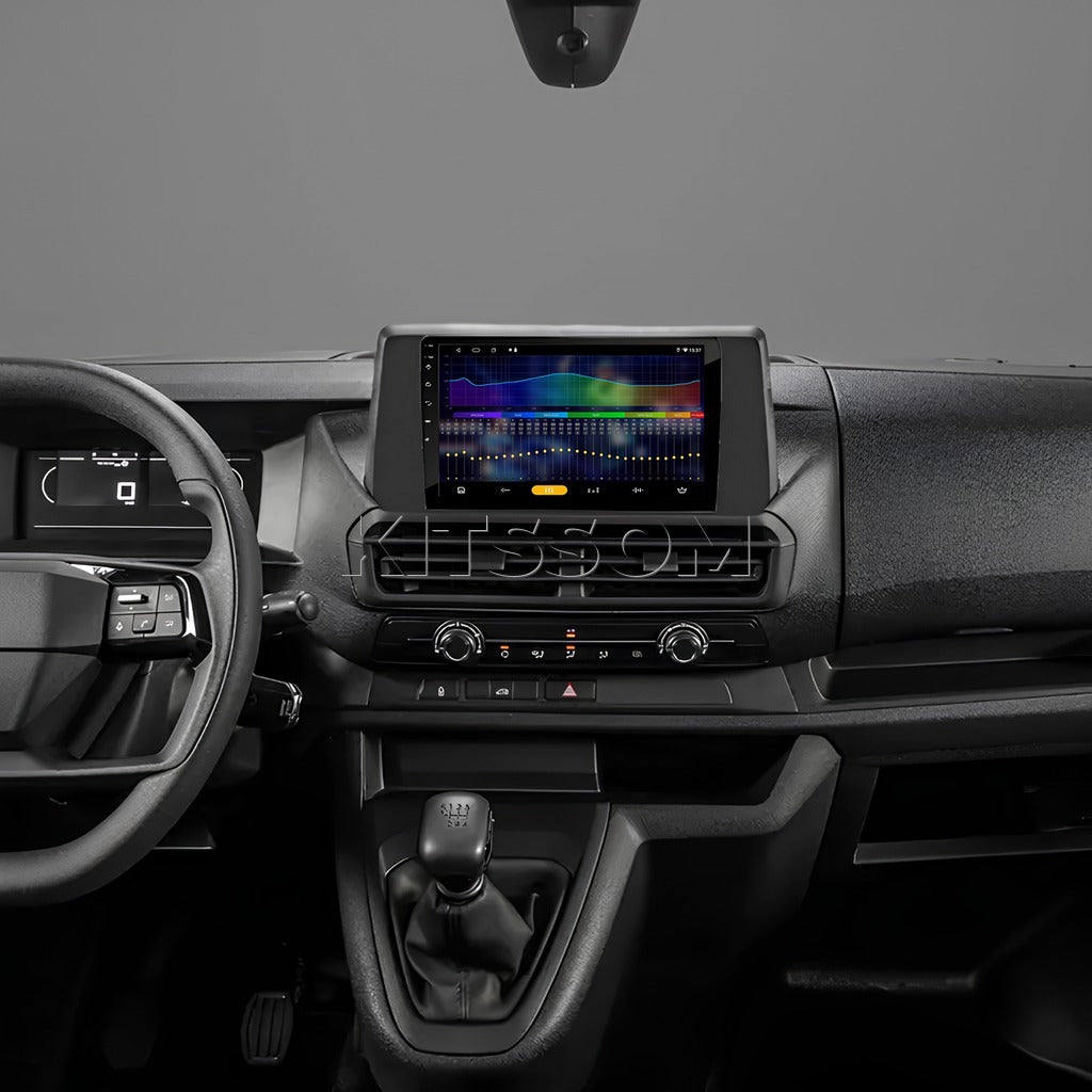 Multimídia Fiat Scudo 2024 2025 2026 V2 Octa 4G 9"