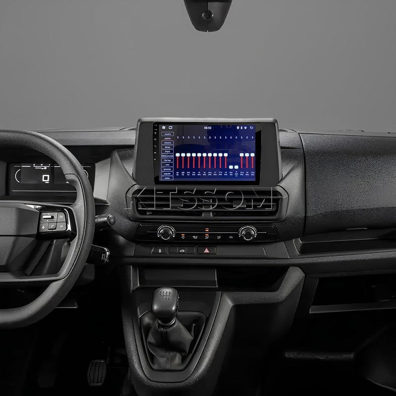 Multimídia Peugeot Expert 2024 2025 2026 V2 Light 9"
