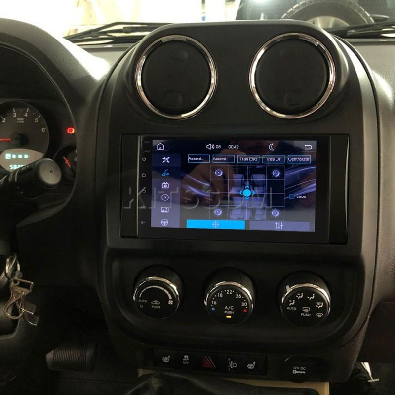 Multimídia MP5 Compass 2013 2014 2015 V2 Connect Carplay 7" 2011 2012