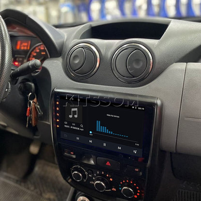 Multimídia Renault Duster 2010 2011 2012 2013 2014 2015 V2 Carplay 9"