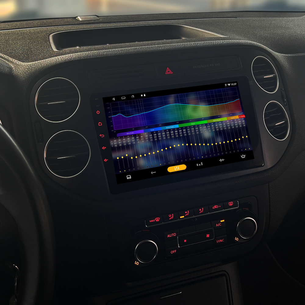 Multimídia Tiguan 2013 2014 2015 2016 2017 2018 V2 Octa 4G 9" 2012