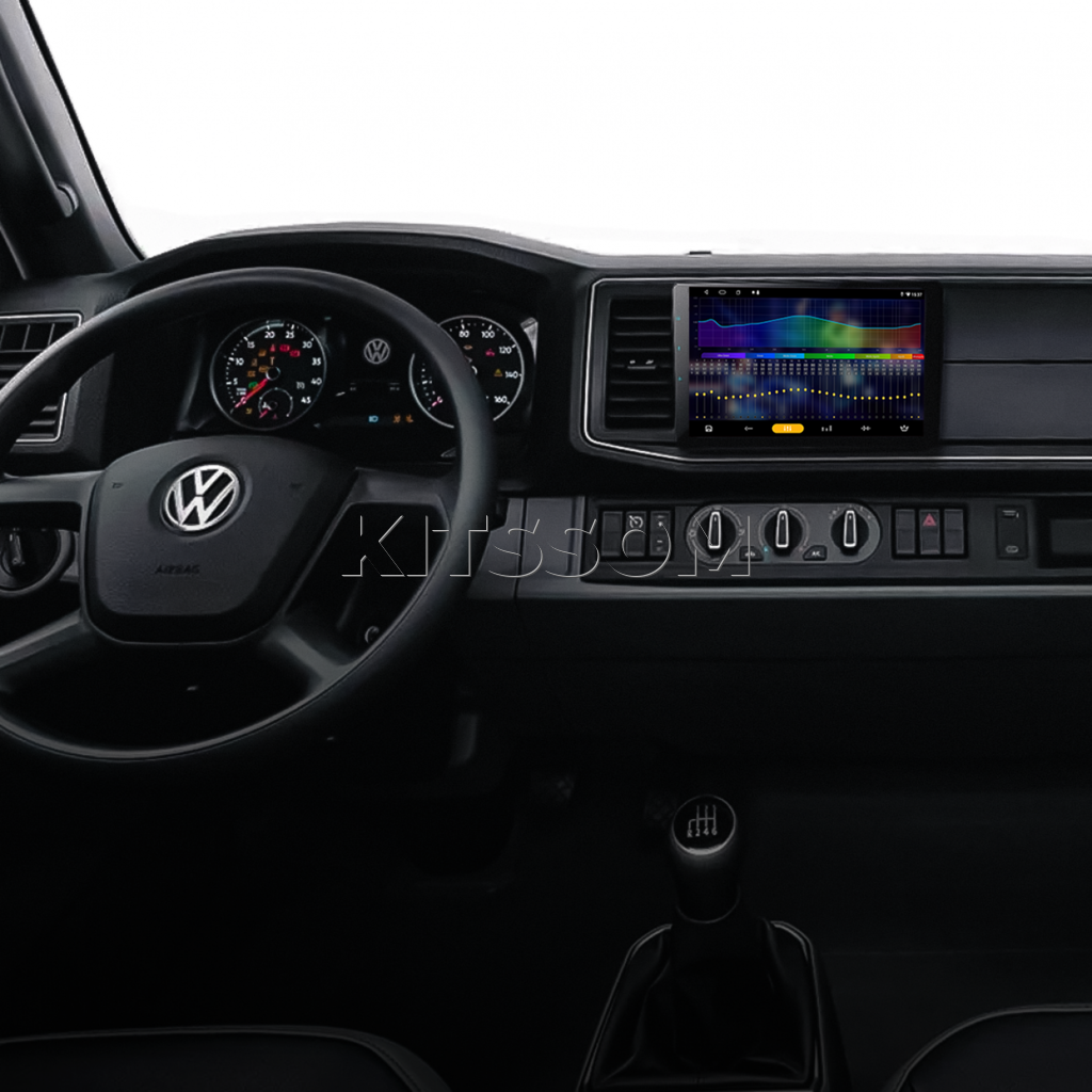 Multimídia Volkswagen Delivery  2017 2018 2019 2020 2021 2022 2023 2024 2025 2026  V2 Octa 4G 9"