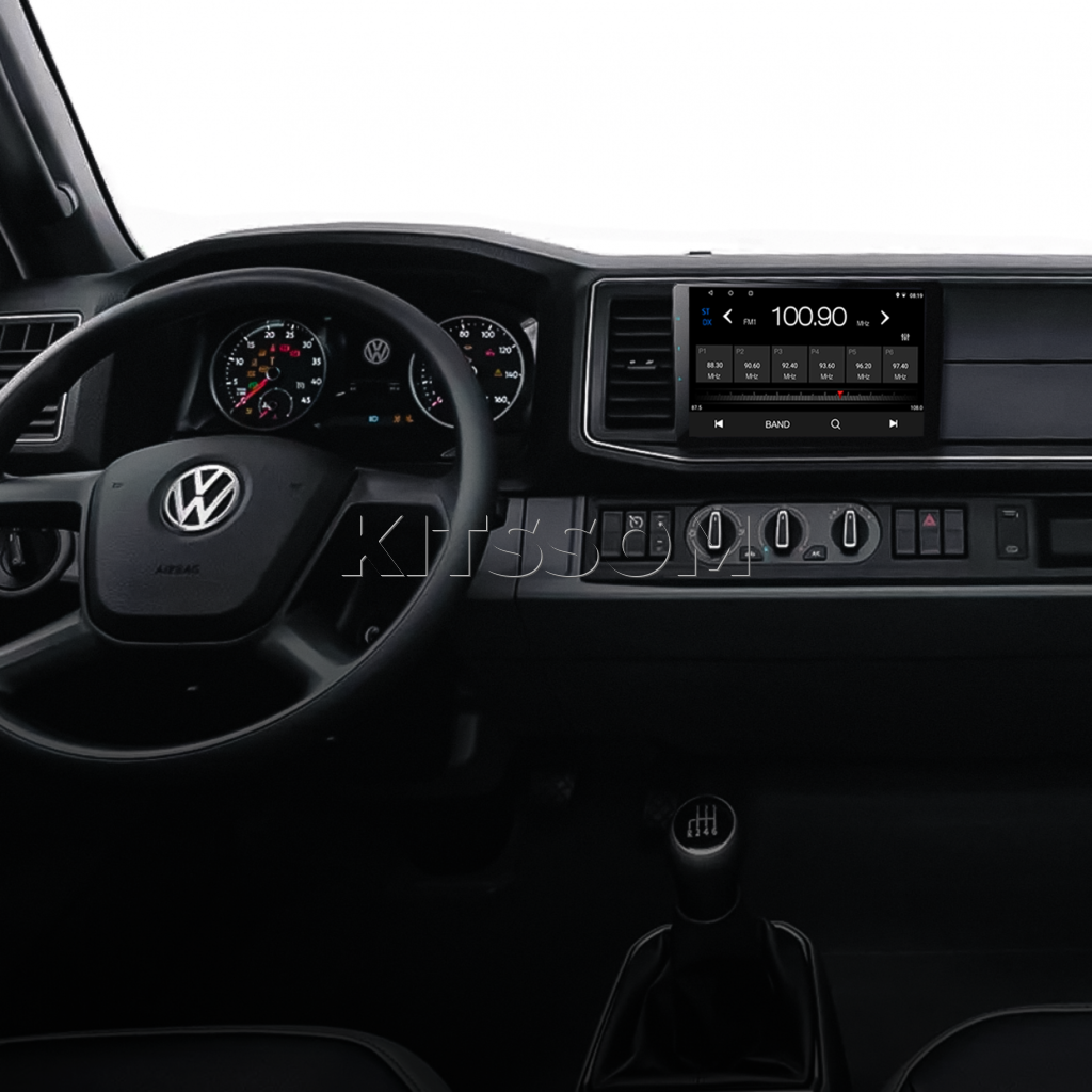 Multimídia Volkswagen Delivery 2017 2018 2019 2020 2021 2022 2023 2024 2025 2026 V2 Carplay 9"