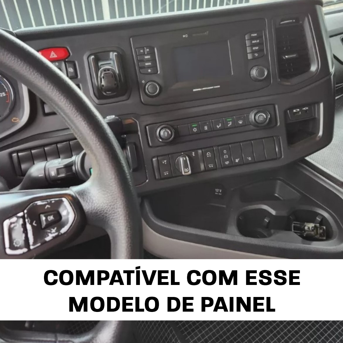 Multimídia Scania Ntg V8 V2 Light 9"