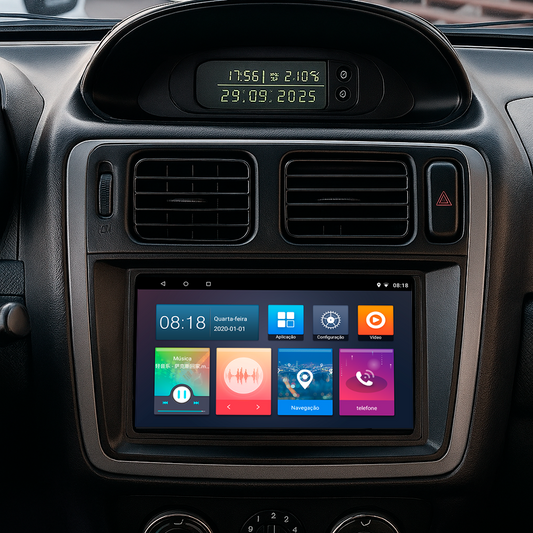 Multimídia Pajero TR4 2011 2012 2013 2014 2015 V2 Carplay 7" 2009 2010