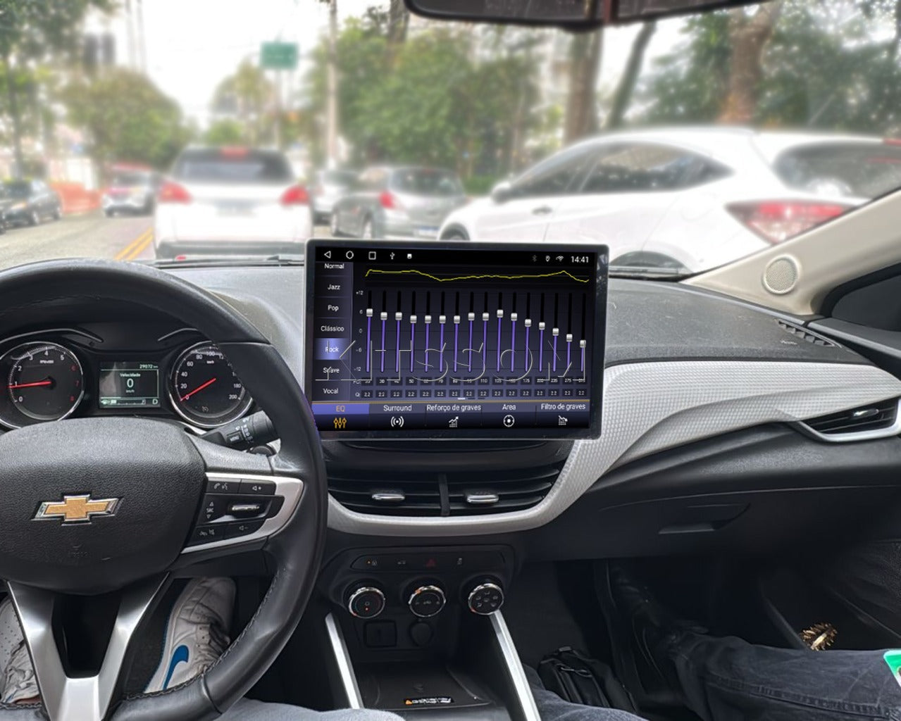 Multimídia Onix Prisma 2020 2021 2022 2023 2024 2025 V2 Tesla 13"